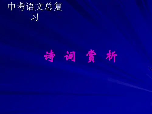 《中考语文总复习》PPT课件.ppt
