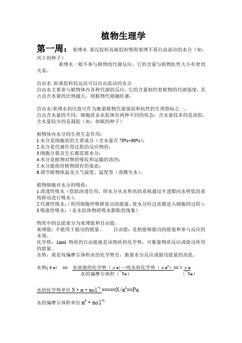 植物生理学