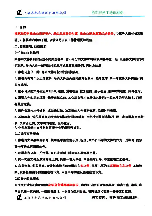 档案文件夹标识