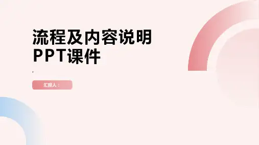 《流程及内容说明》课件