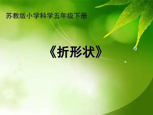 折形状-PPT课件