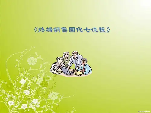 终端销售固化七流程分析(ppt 153页)