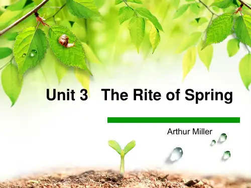 Unit3-现代大学英语精读2课件PPT