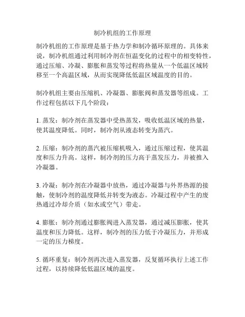制冷机组的工作原理