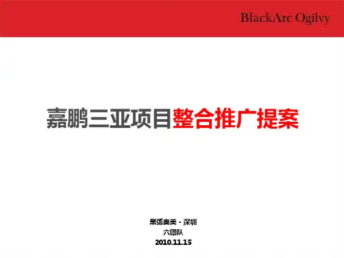 三亚项目整合推广提案(PPT 99页)