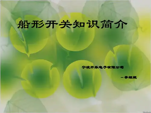 船形开关