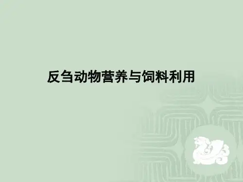 反刍动物饲料利用