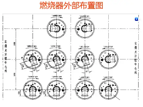 火电厂锅炉燃烧器结构图
