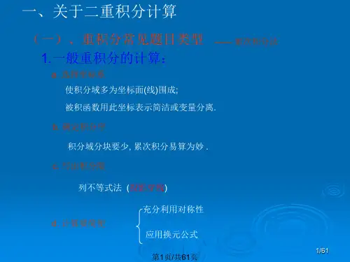 高等数学重积分.pptx