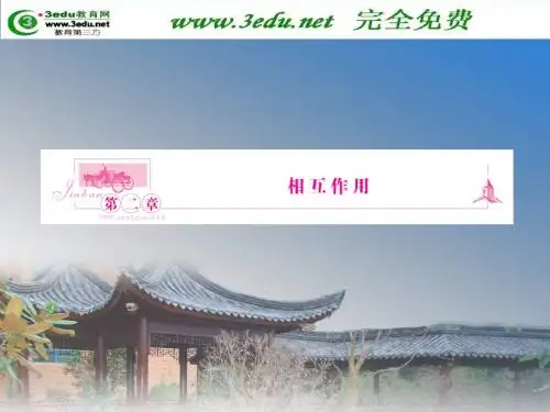 2011届高考物理第一轮知识考点专题复习  相互作用