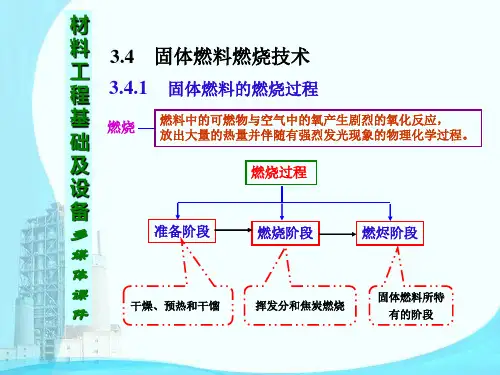《固体燃料燃烧过程》课件