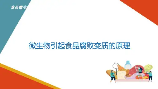 微生物与食品腐败变质—微生物引起食品腐败变质的原理(食品微生物学课件)