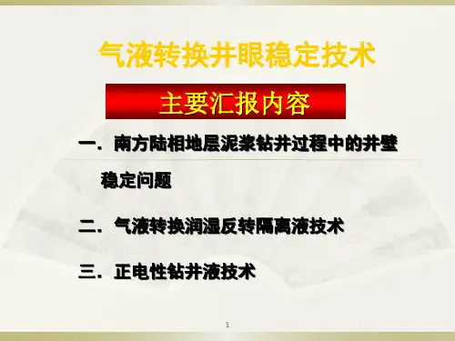 气液转换润湿反转剂技术