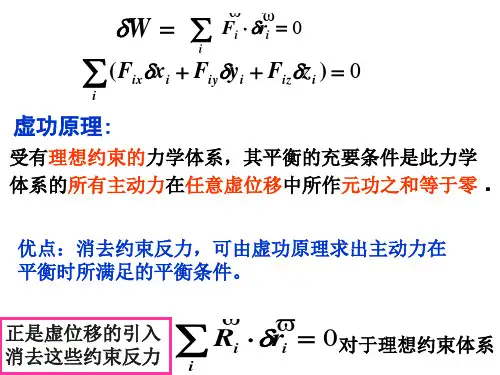 虚功原理及其应用ppt课件