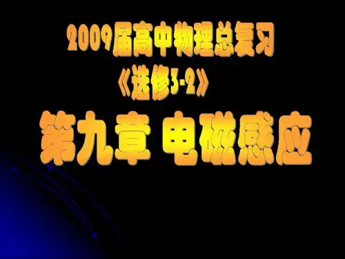 第一讲 电磁感应 楞次定律