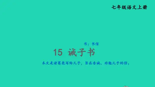 15 诫子书【考点精讲版】