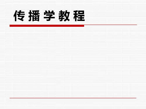传播学教程6