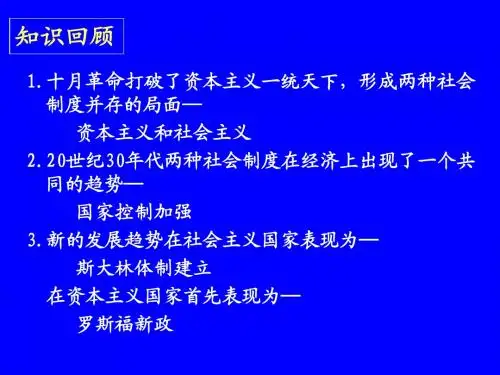 第15课 大萧条与罗斯福新政
