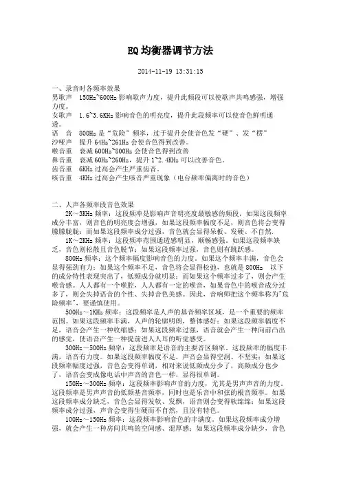 EQ均衡