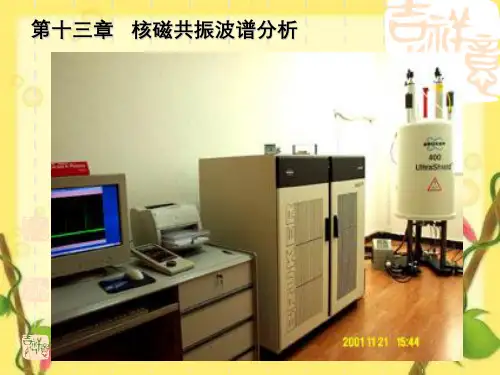 核磁共振波谱分析