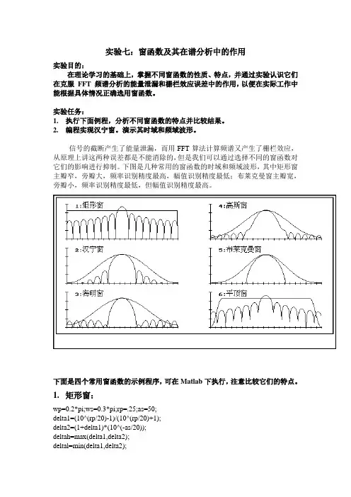 DSP实验7