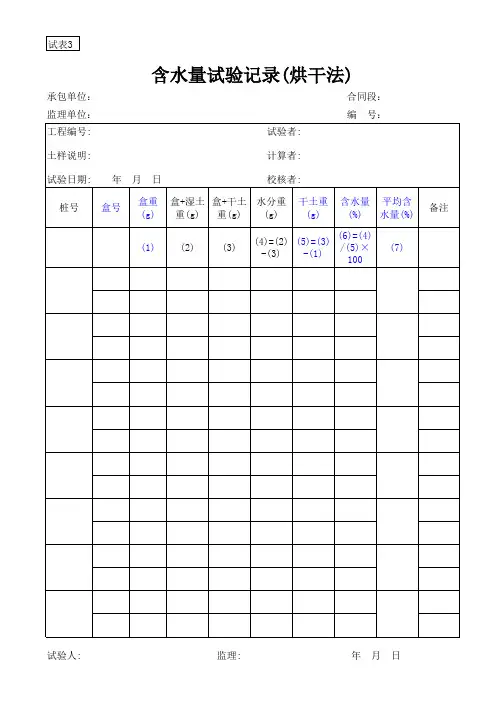 二灰碎石含水量