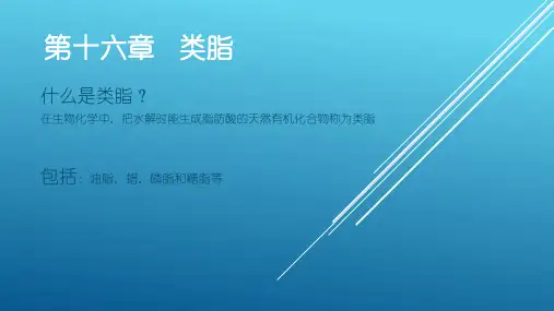 类脂,杂环化合物,萜类和甾类化合物,多肽、蛋白质、氨基酸和核酸