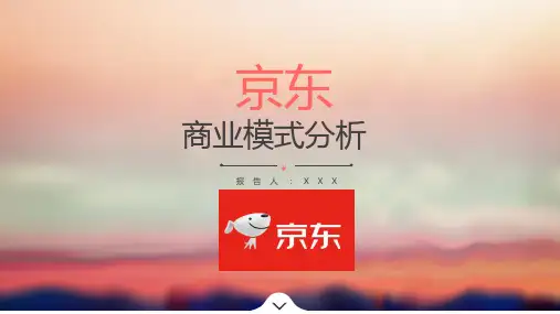 京东商业模式分析PPT课件