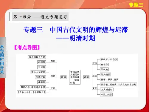 中国古代文明的辉煌与迟滞