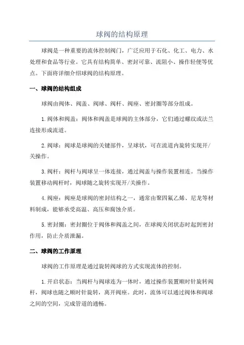 球阀的结构原理