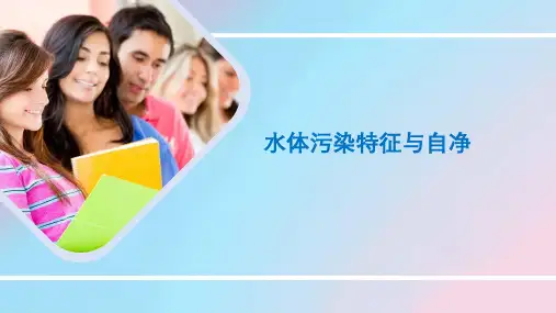 水体污染特征与自净-优秀课件PPT