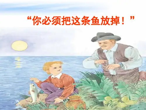 苏教版三年级下册语文17《“你必须把这条鱼放掉!”》ppt