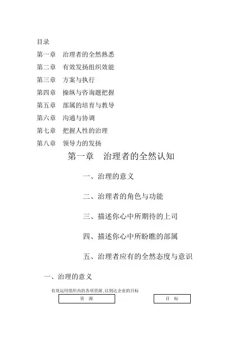 某集团全套培训课程