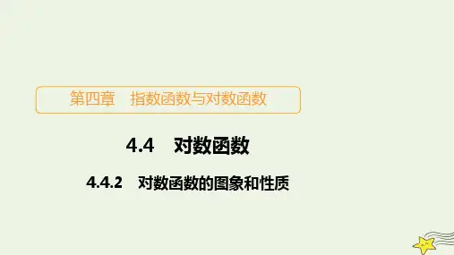 2023新教材高中数学第四章指数函数与对数函数对数函数的图象和性质课件新人教A版必修第一册