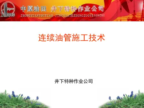连续油管施工技术