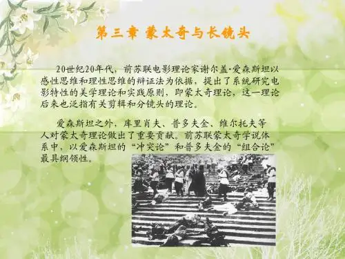 蒙太奇与长镜头