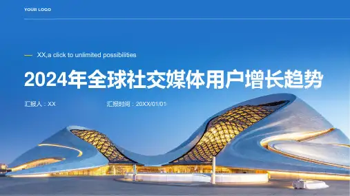 2024年全球社交媒体用户增长趋势
