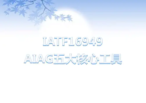 IATF16949  AIAG五大核心工具培训学习