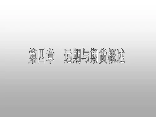 远期外汇合约