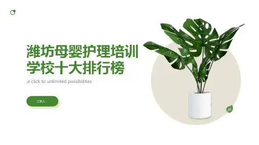 潍坊母婴护理培训学校十大排行榜