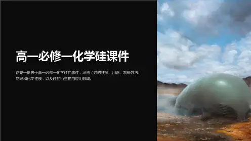 高一必修一化学硅课件