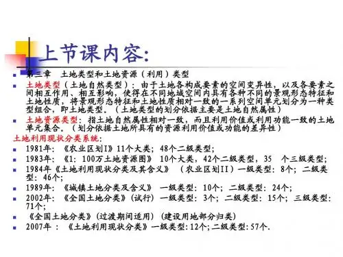 04  土地资源调查