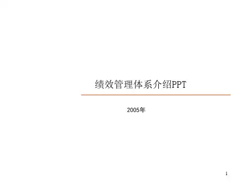绩效管理ppt课件