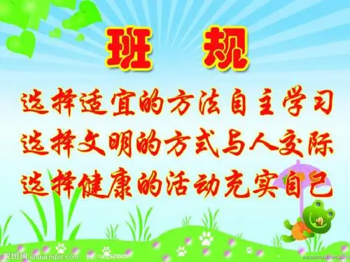 六年级学班规主题班会