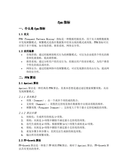 fpm指标