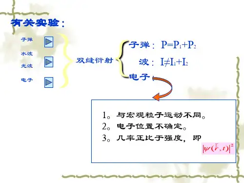 波函数的统计解释