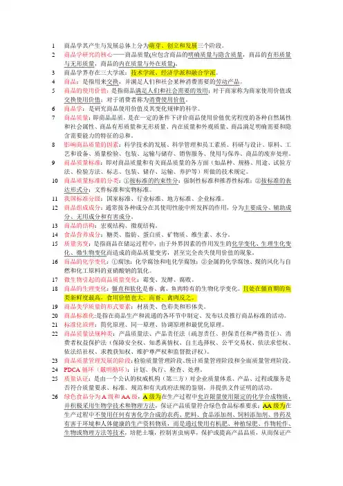 商品学