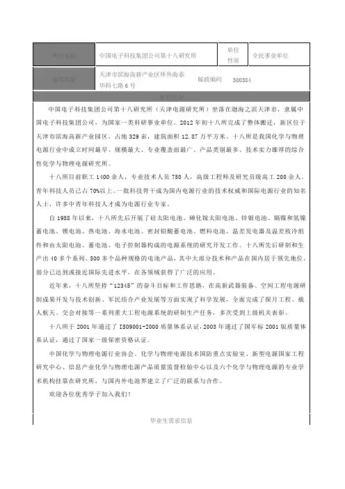 单位名称