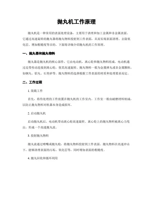 抛丸机工作原理