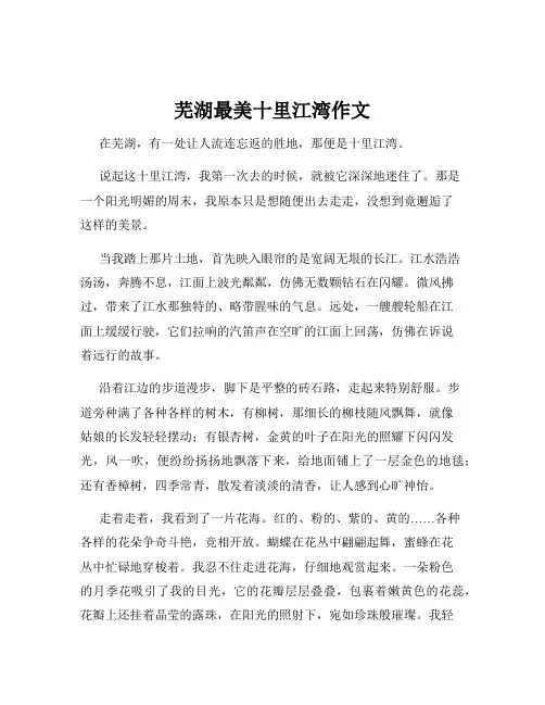 芜湖最美十里江湾作文